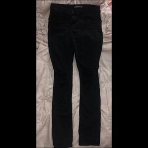 Express Distressed  Black skinny  Jeans